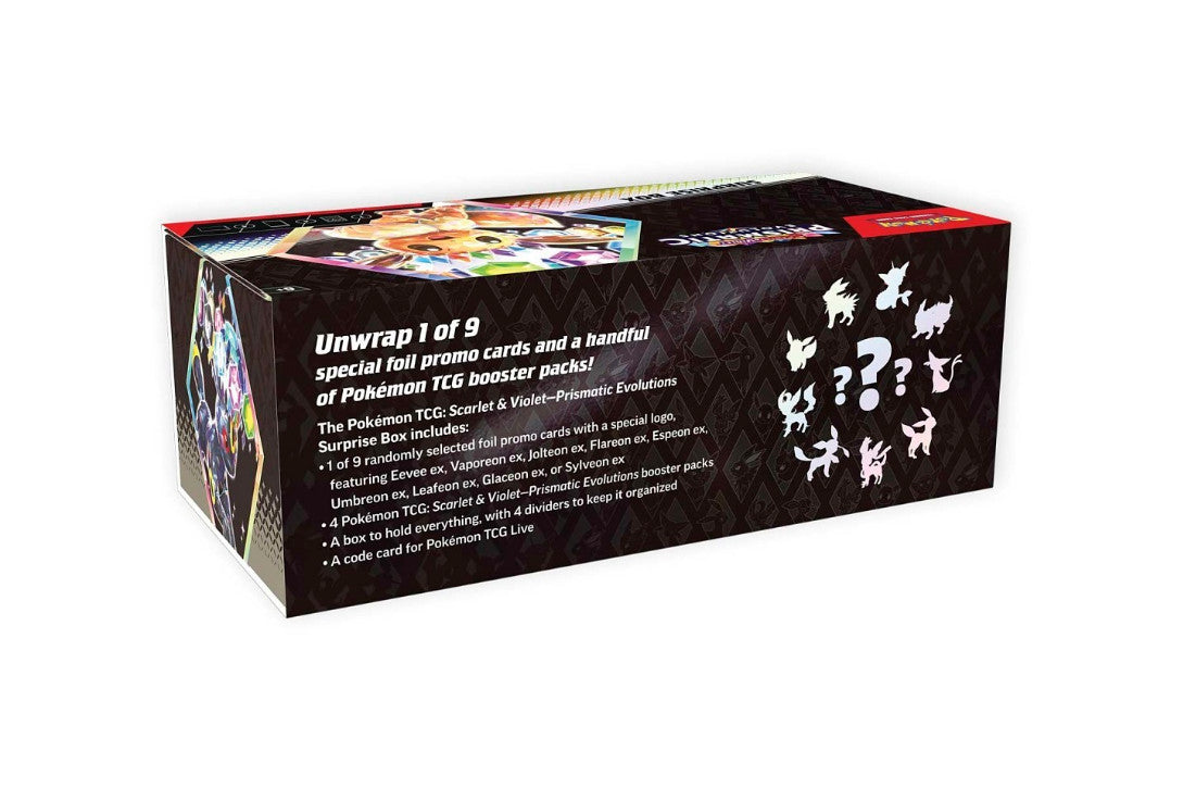 Pokémon TCG Scarlet & Violet – Prismatic Evolutions Surprise Box