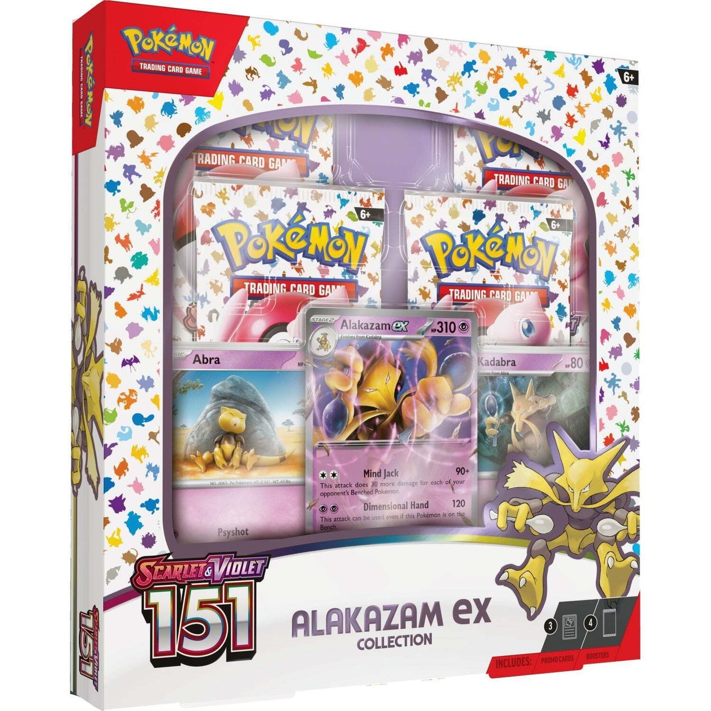 Pokémon TCG Scarlet & Violet 151 – Alakazam ex Collection Box