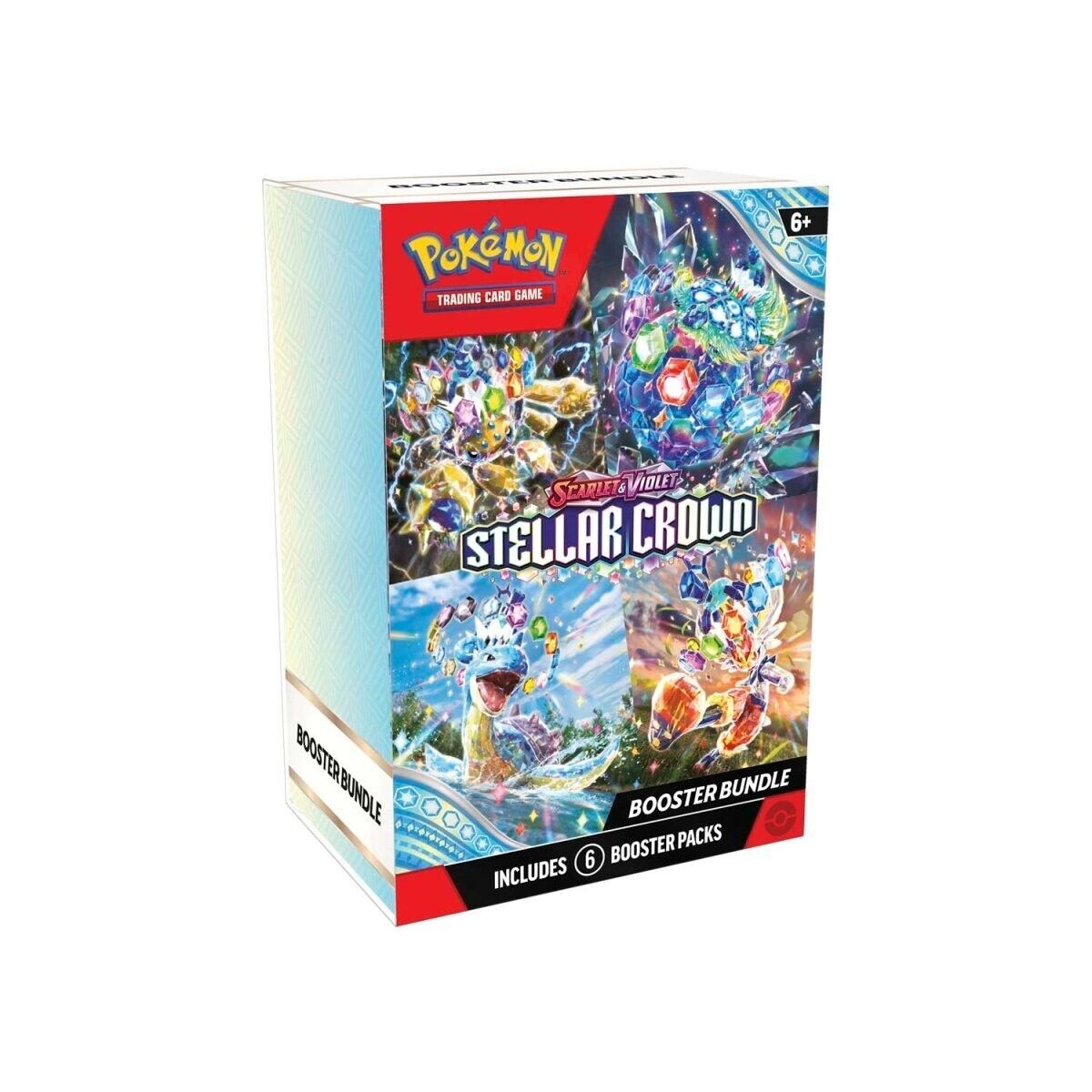 Pokemon TCG Scarlet & Violet - Stellar Crown 6 Pack Booster Bundle