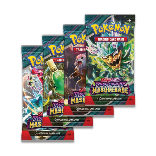 Pokemon TCG Twilight Masquerade - Booster Packs SET OF 4