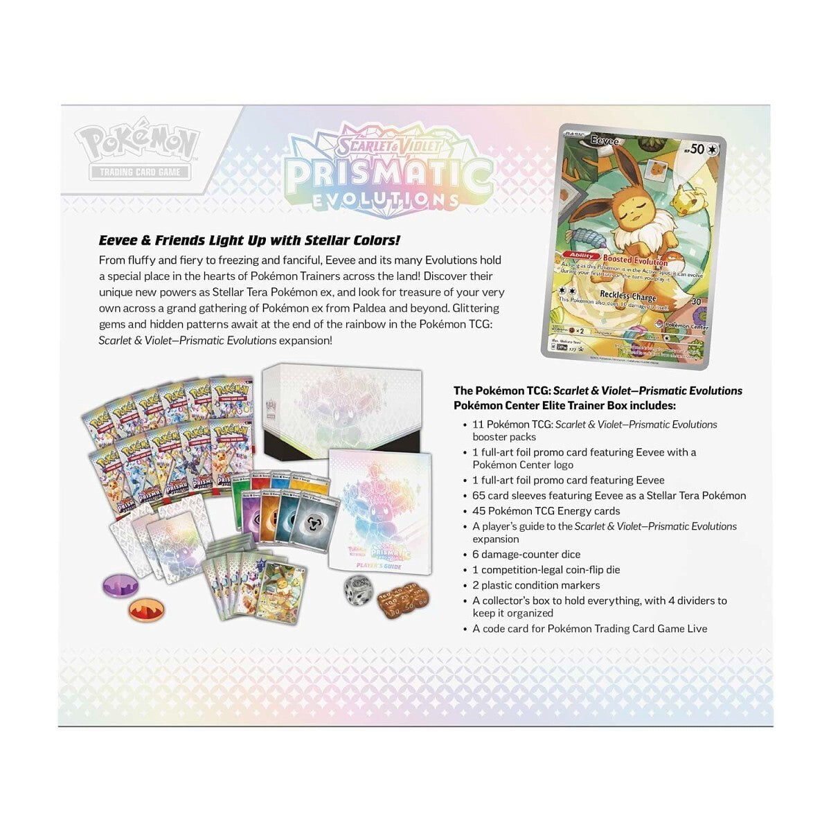Pokémon TCG Prismatic Evolutions – Elite Trainer Box