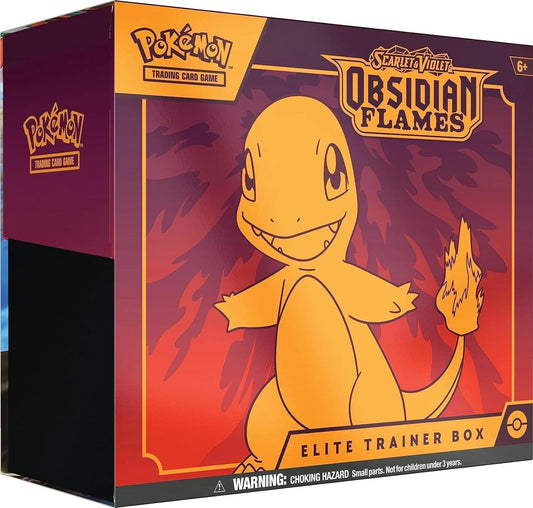 Pokémon TCG Scarlet & Violet 3 – Obsidian Flames Elite Trainer Box