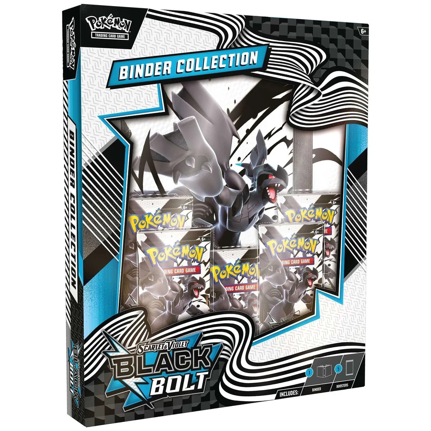 Pokemon TCG  Black Bolt And White Flare Binder Collections – Both Sets