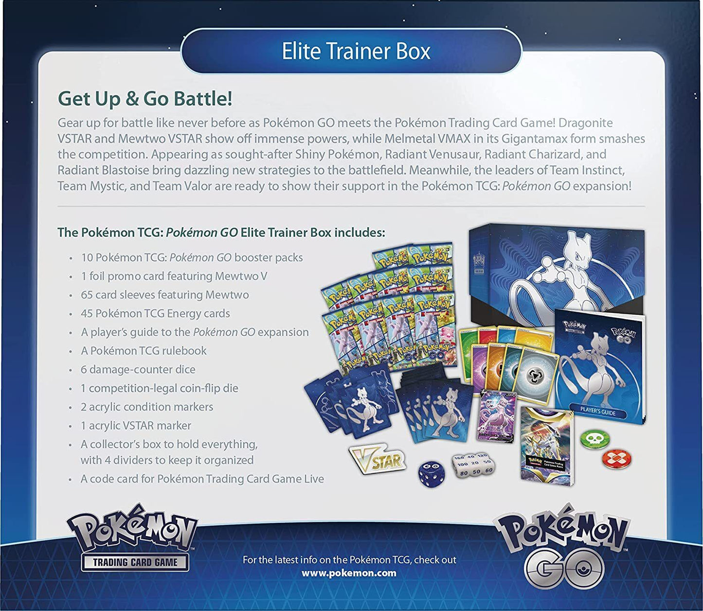 Pokémon TCG Sword & Shield – Pokémon GO Elite Trainer Box
