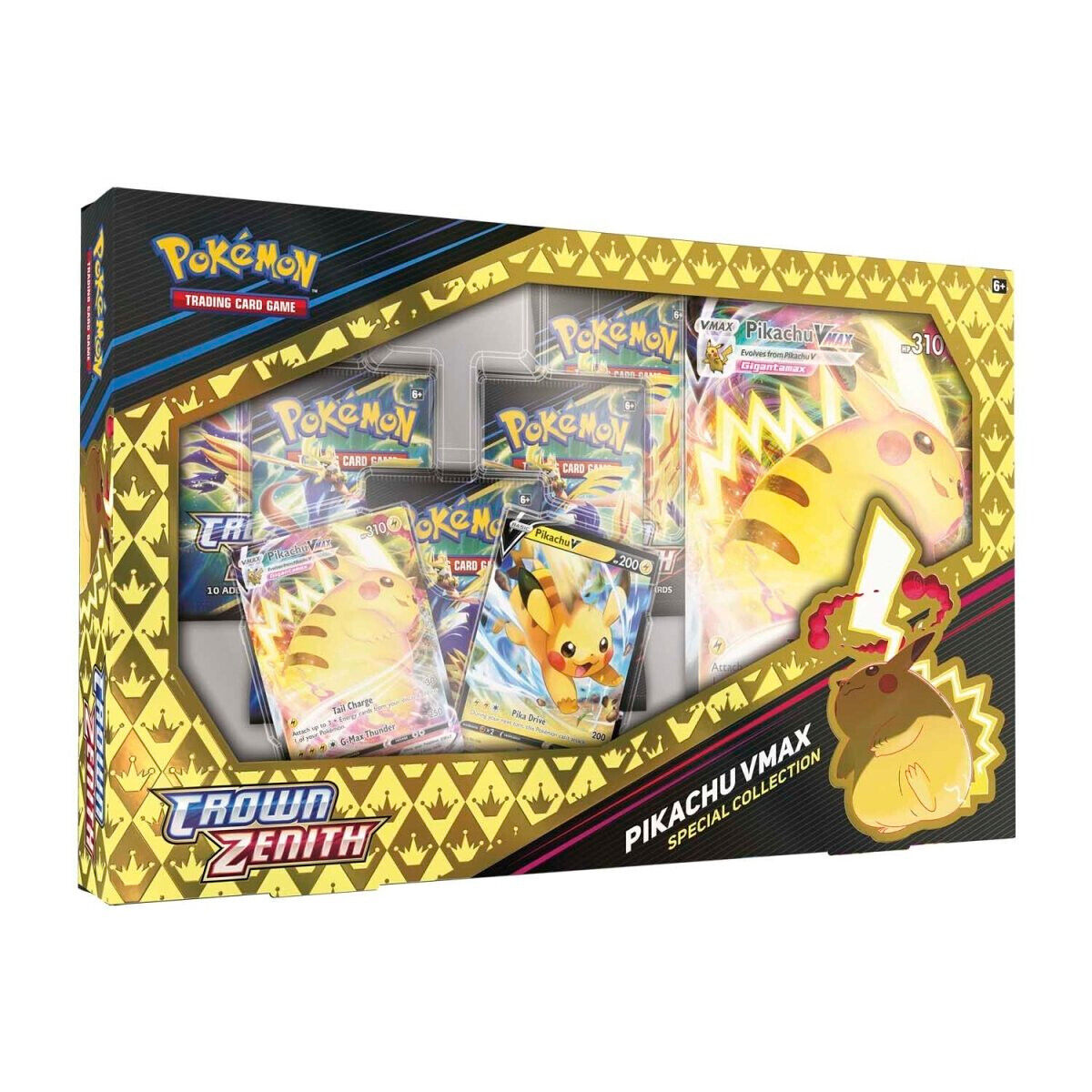 Pokemon TCG Crown Zenith Pikachu VMAX Special Collection Box 151
