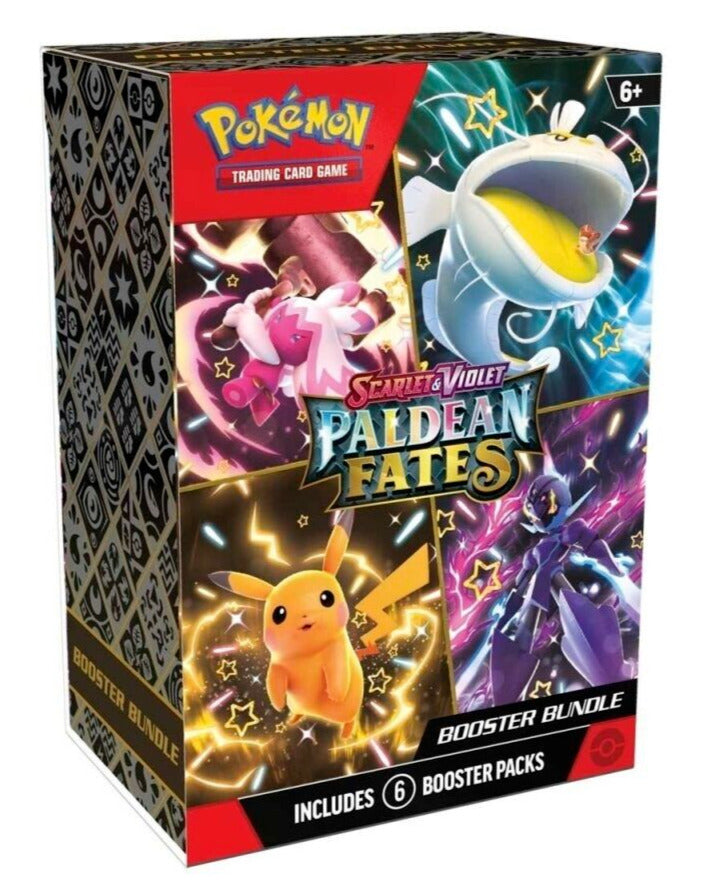 Pokémon TCG Scarlet & Violet – Paldean Fates Booster Bundle