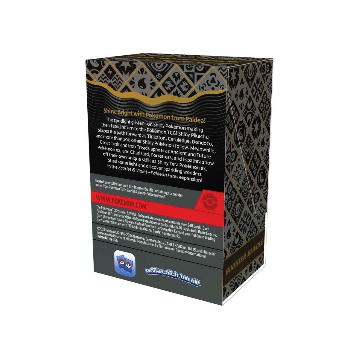 Pokémon TCG Scarlet & Violet – Paldean Fates Booster Bundle